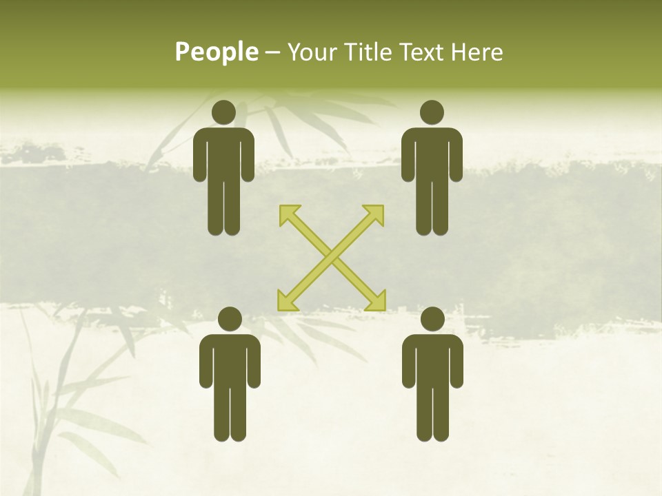 Antique Leaves East PowerPoint Template