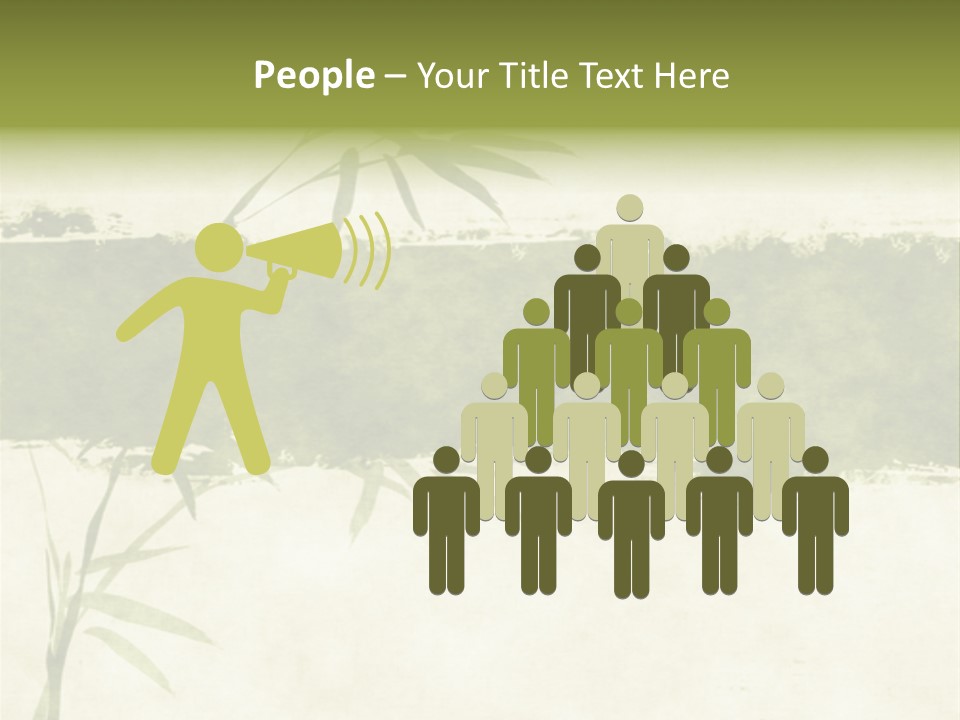 Antique Leaves East PowerPoint Template