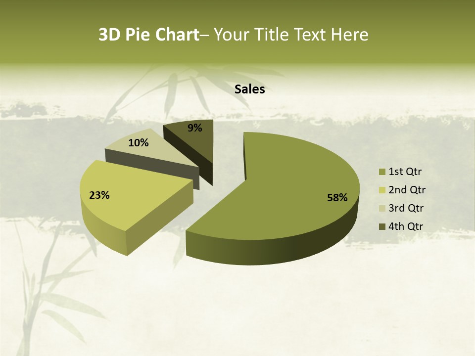 Antique Leaves East PowerPoint Template