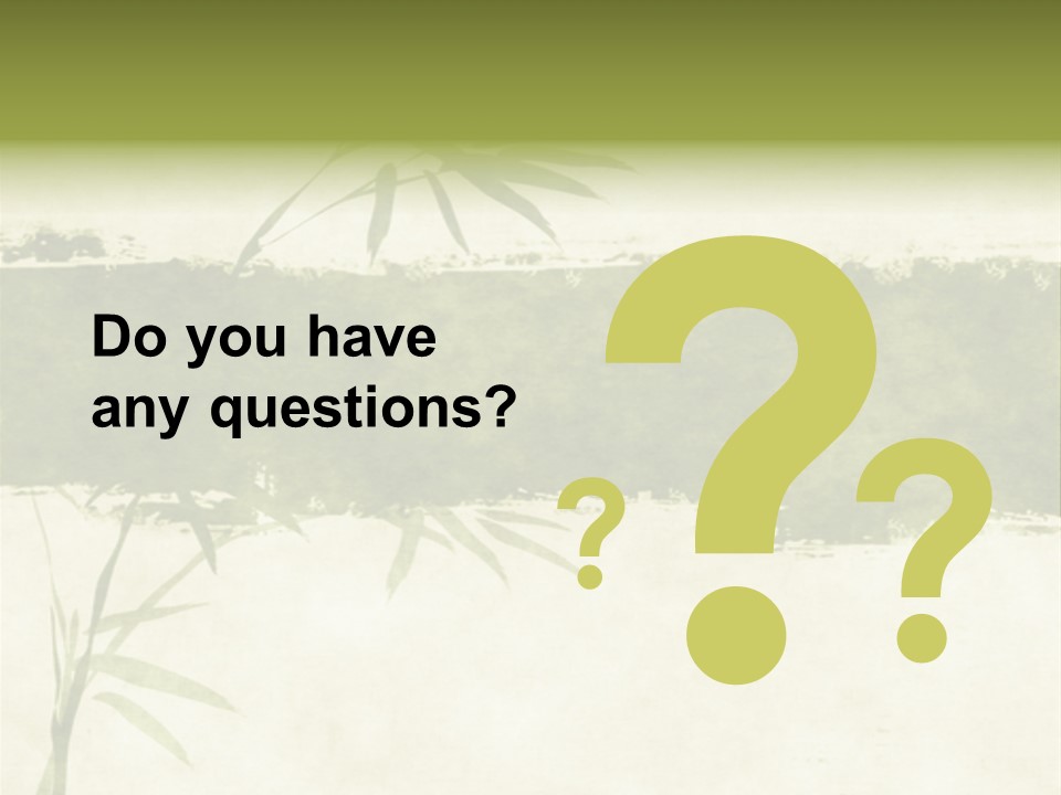 Antique Leaves East PowerPoint Template