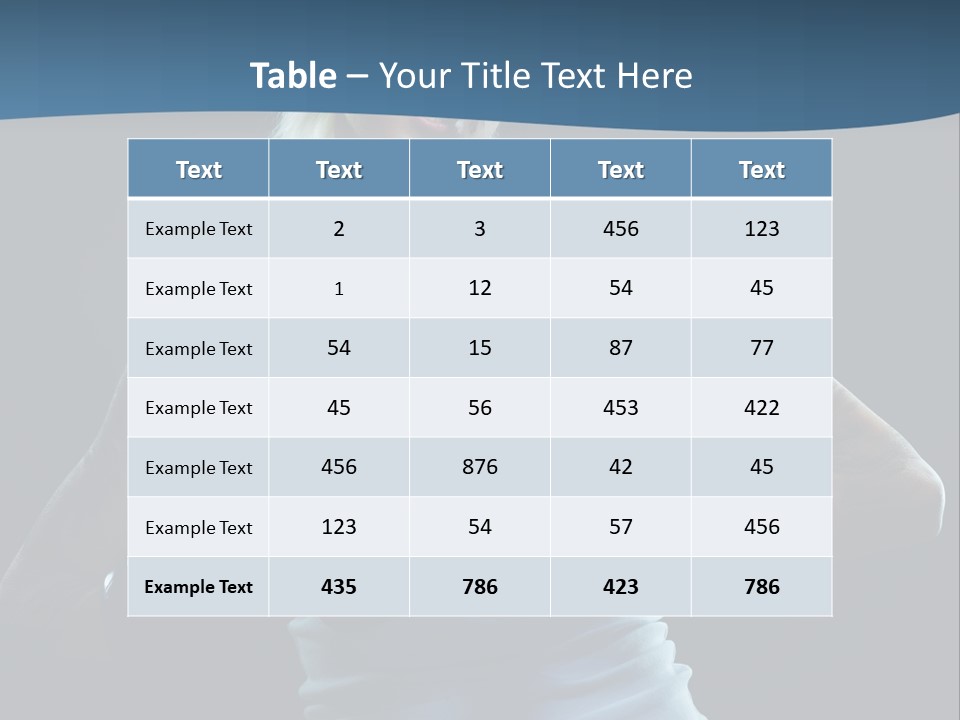 Workout Muscular Exercise PowerPoint Template