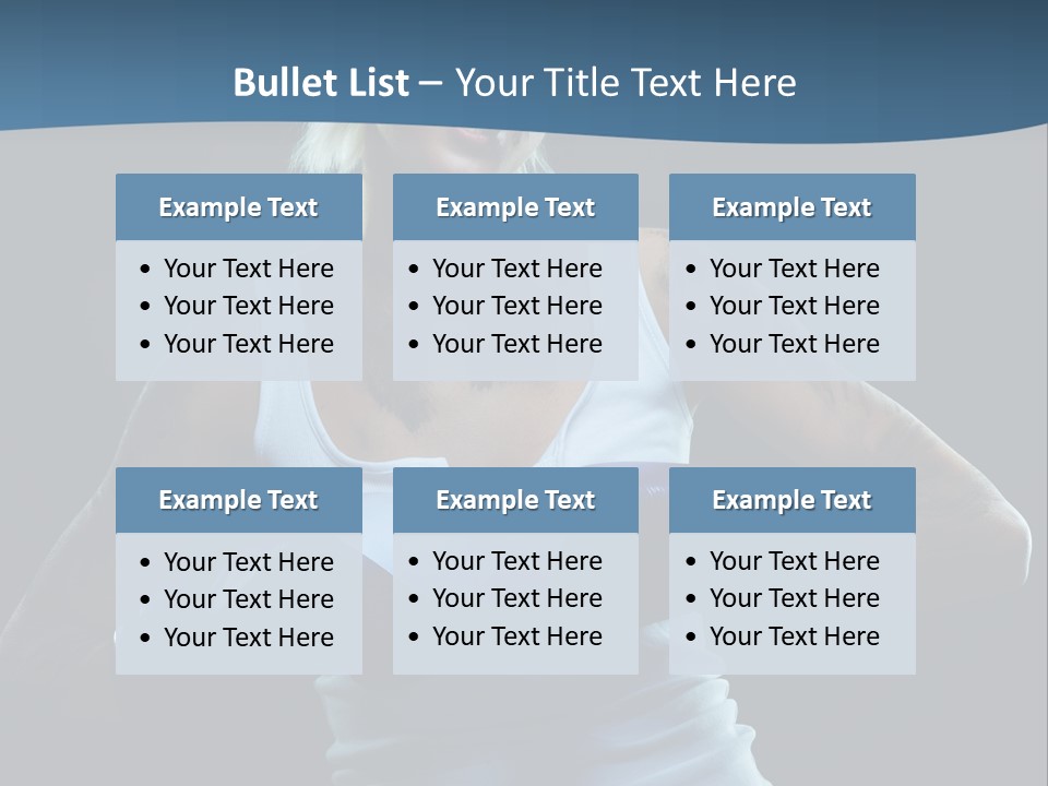Workout Muscular Exercise PowerPoint Template