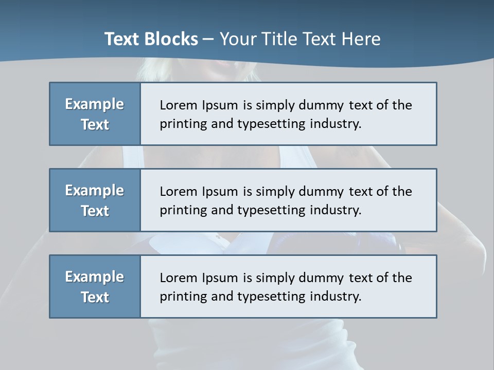 Workout Muscular Exercise PowerPoint Template
