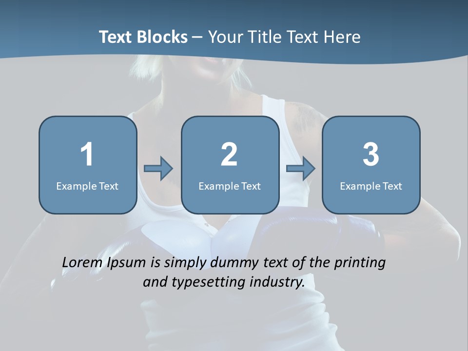 Workout Muscular Exercise PowerPoint Template