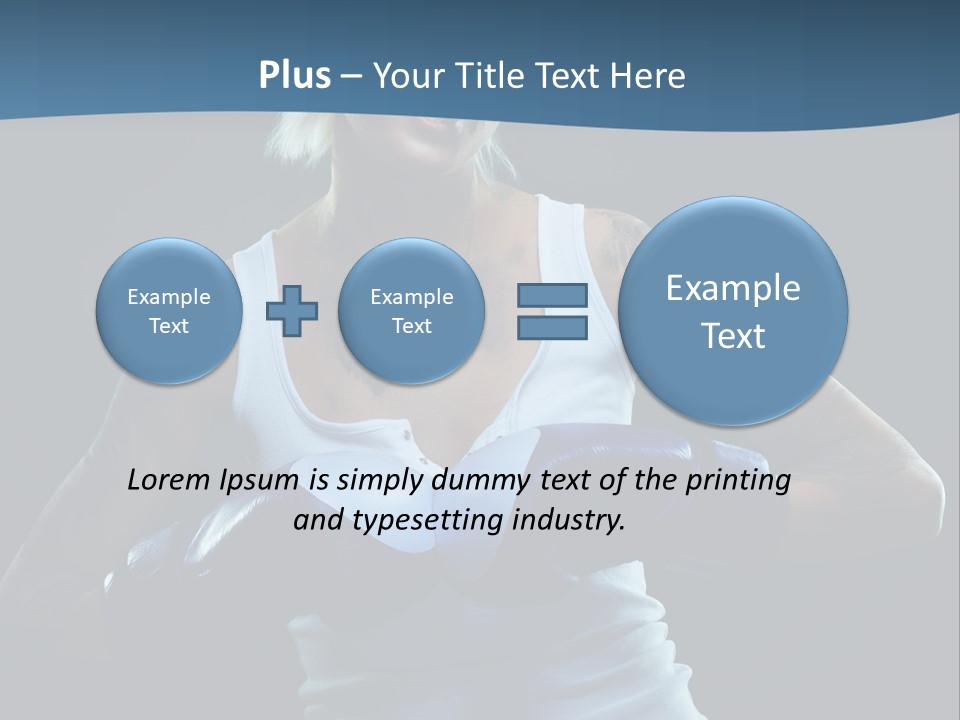 Workout Muscular Exercise PowerPoint Template