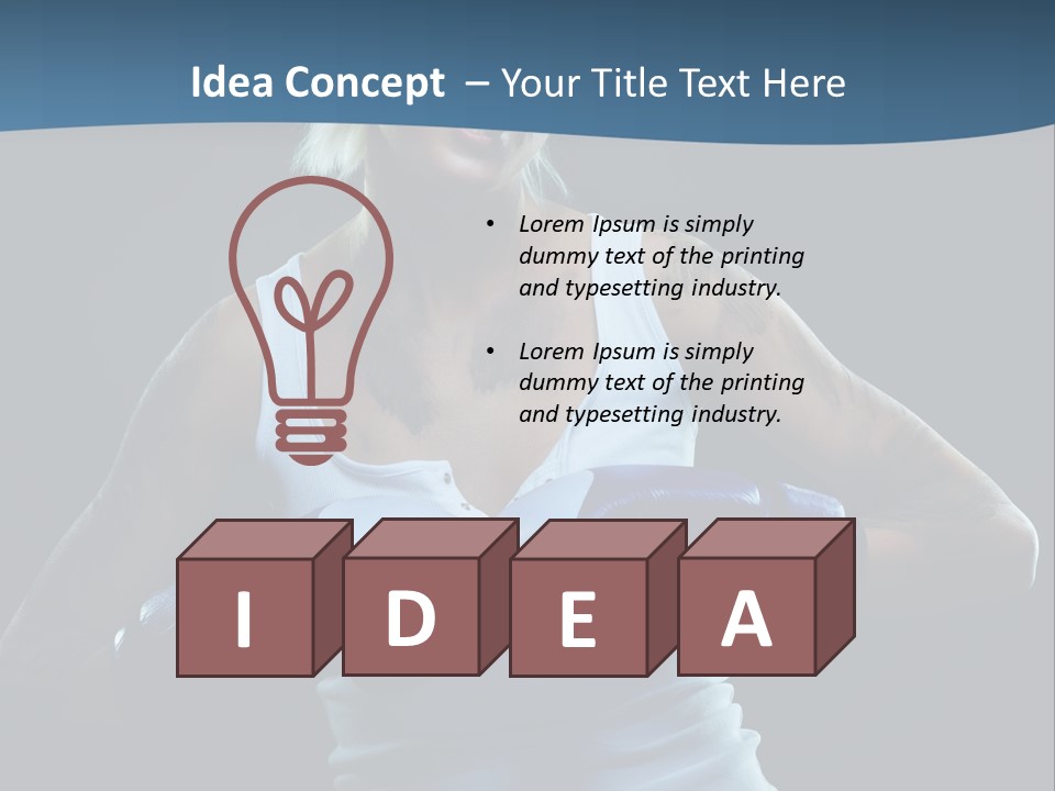 Workout Muscular Exercise PowerPoint Template