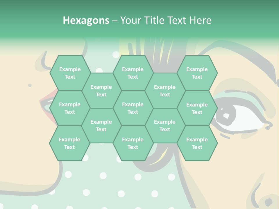 Art Retro White PowerPoint Template