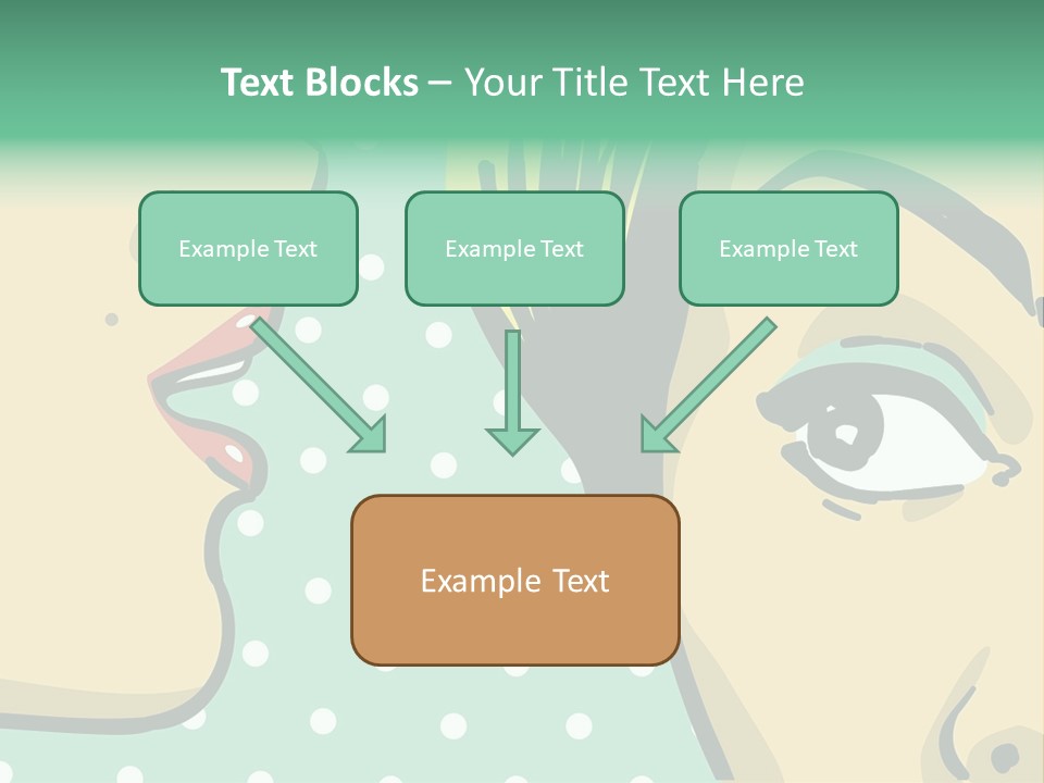 Art Retro White PowerPoint Template