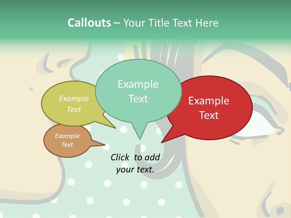 Art Retro White PowerPoint Template