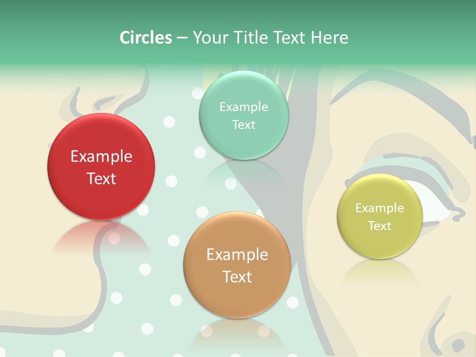 Art Retro White PowerPoint Template