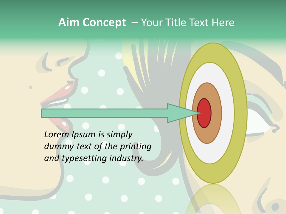 Art Retro White PowerPoint Template