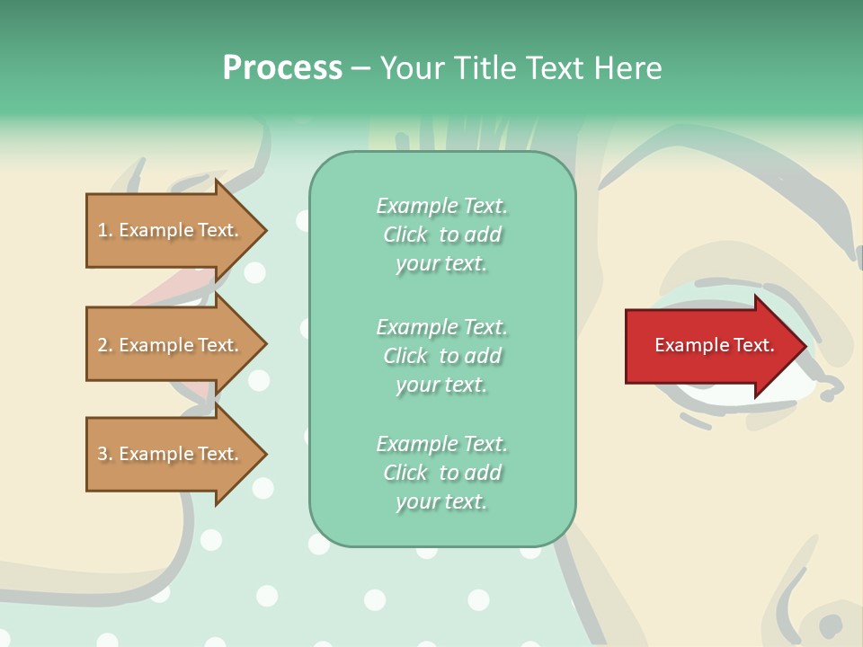Art Retro White PowerPoint Template