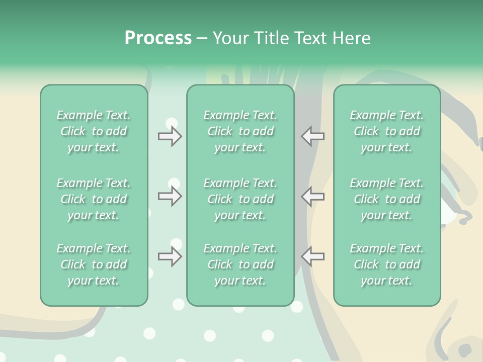 Art Retro White PowerPoint Template