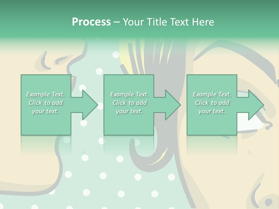 Art Retro White PowerPoint Template