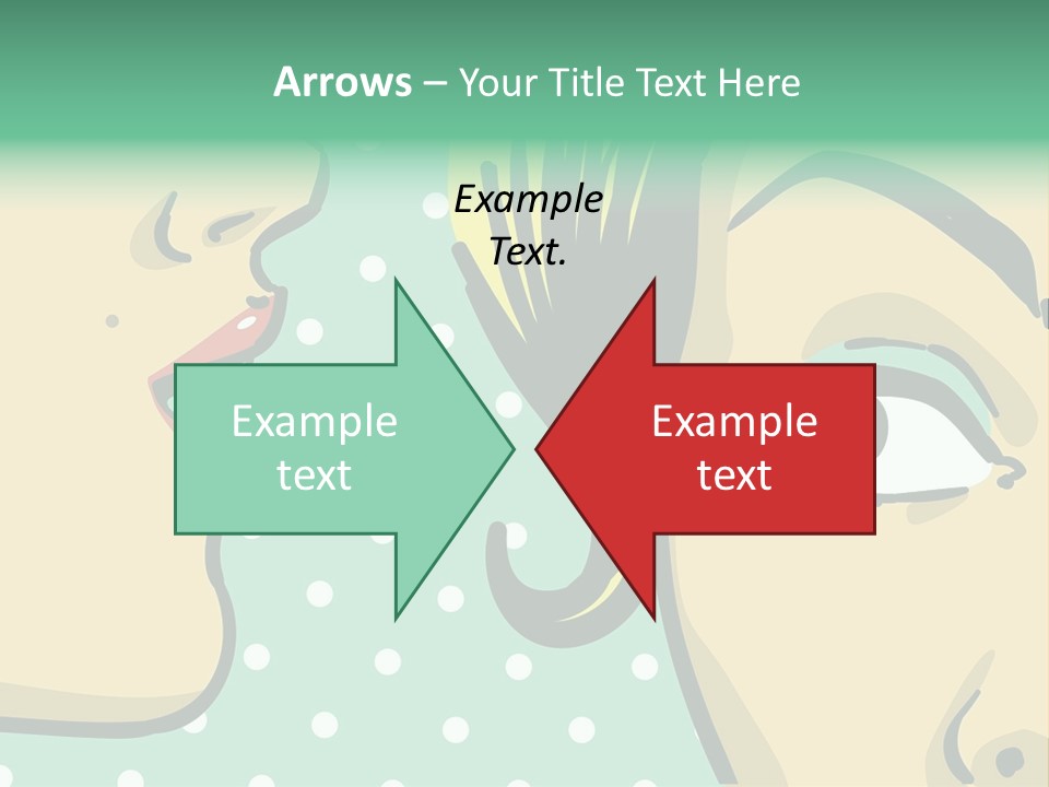 Art Retro White PowerPoint Template