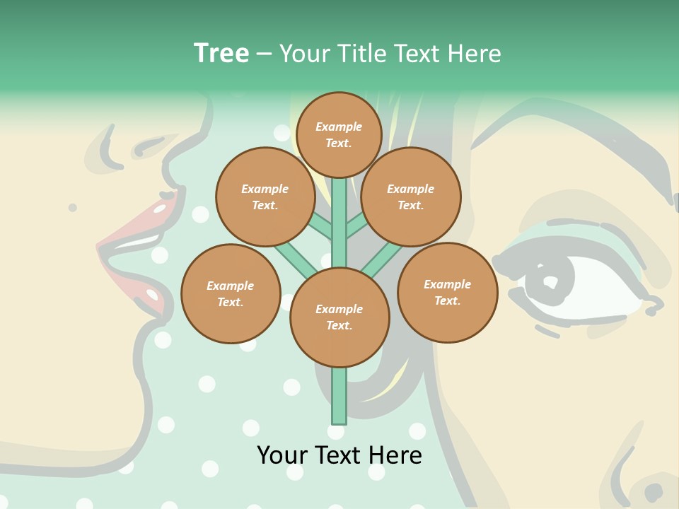 Art Retro White PowerPoint Template