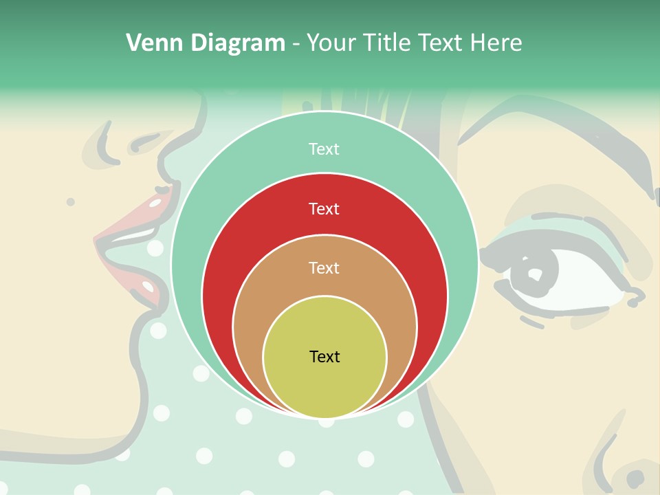 Art Retro White PowerPoint Template