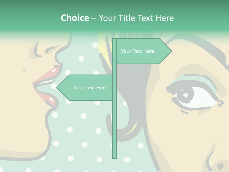 Art Retro White PowerPoint Template