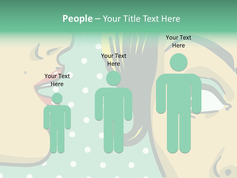 Art Retro White PowerPoint Template