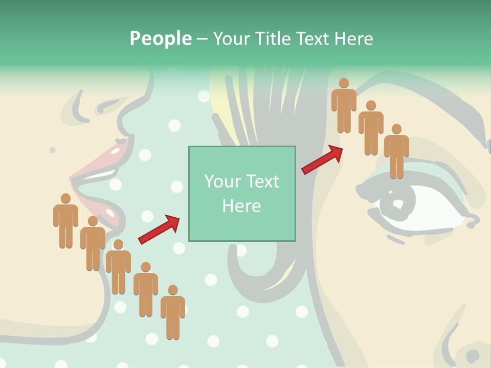 Art Retro White PowerPoint Template