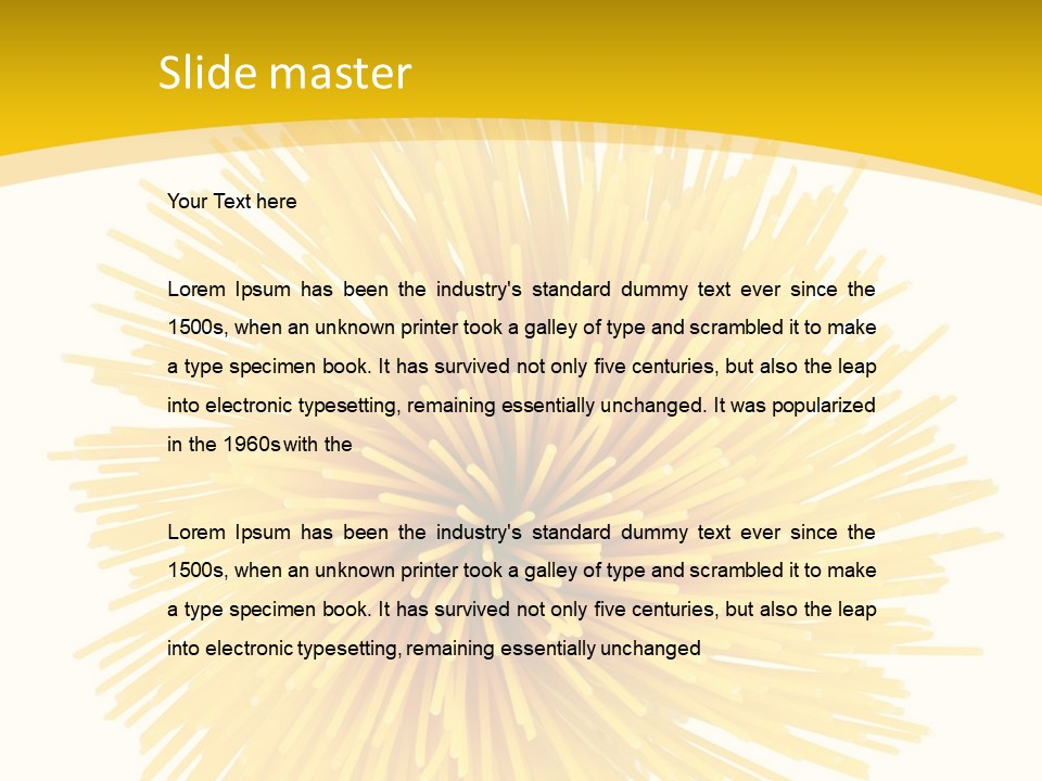 Spa Romantic Hands PowerPoint Template