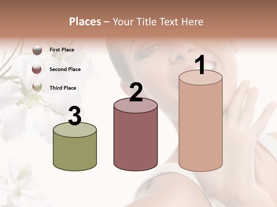 Spa Romantic Hands PowerPoint Template