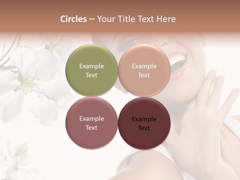 Spa Romantic Hands PowerPoint Template