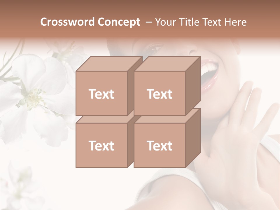 Spa Romantic Hands PowerPoint Template