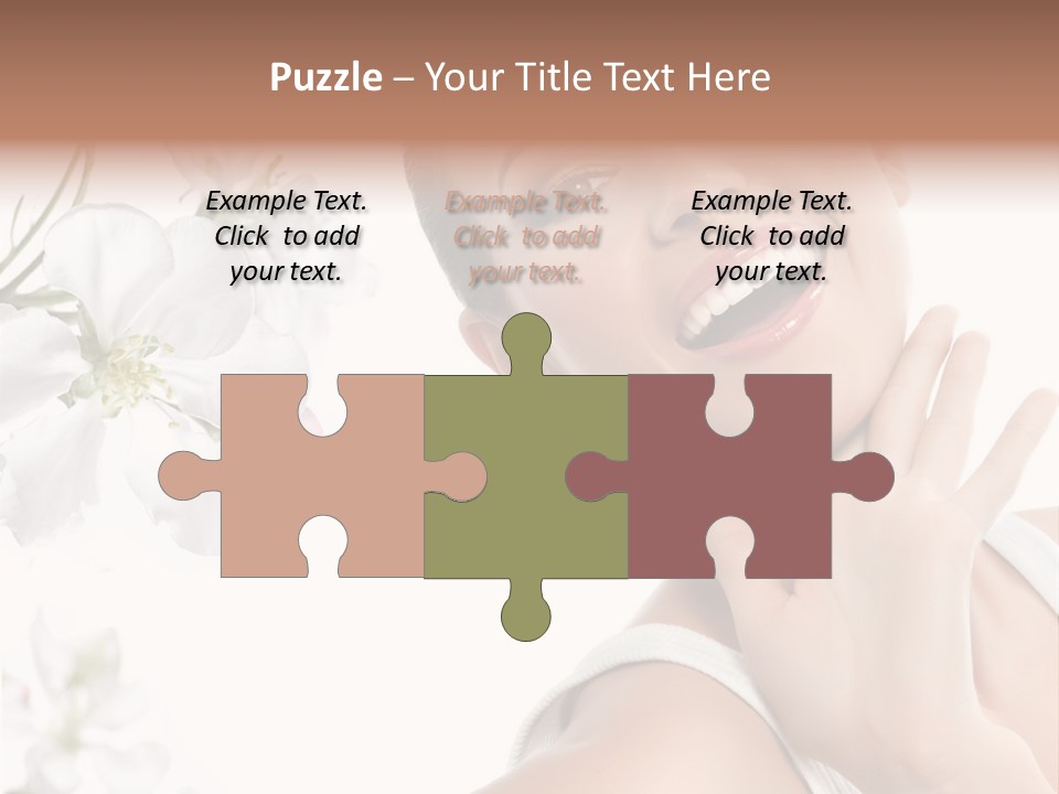 Spa Romantic Hands PowerPoint Template