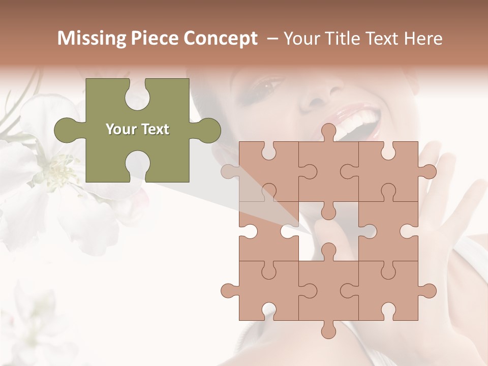 Spa Romantic Hands PowerPoint Template