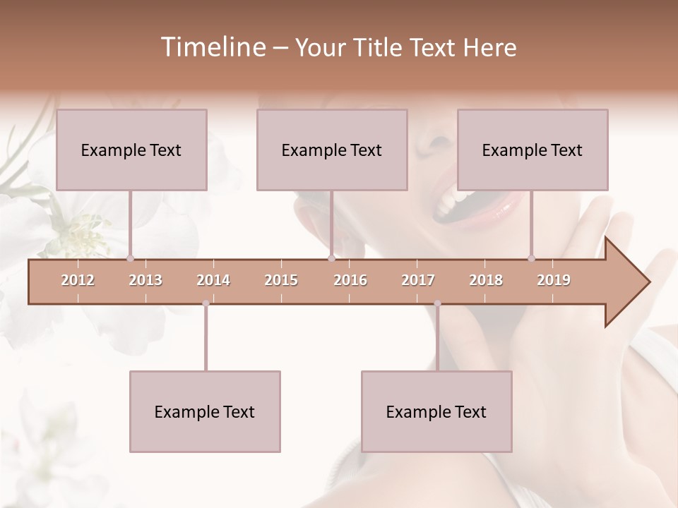 Spa Romantic Hands PowerPoint Template
