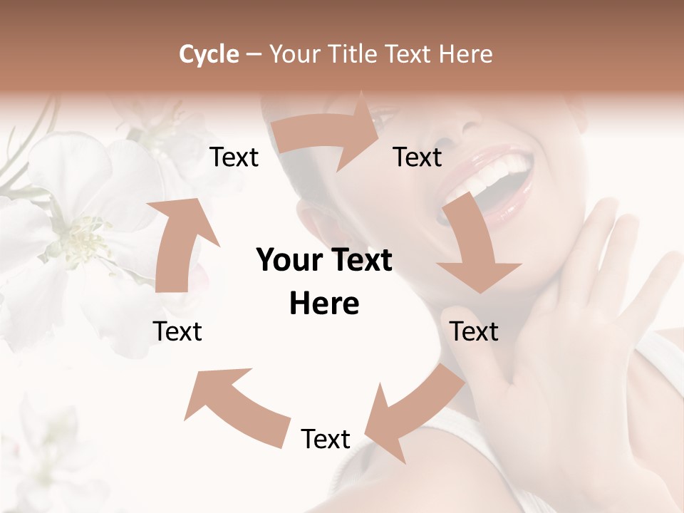 Spa Romantic Hands PowerPoint Template