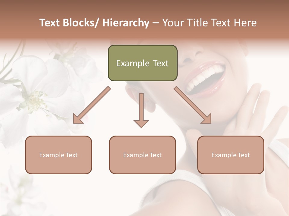 Spa Romantic Hands PowerPoint Template