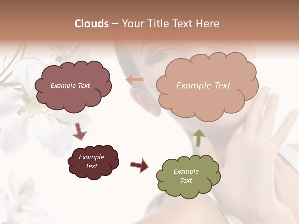 Spa Romantic Hands PowerPoint Template