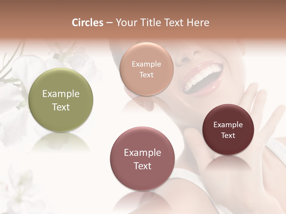 Spa Romantic Hands PowerPoint Template