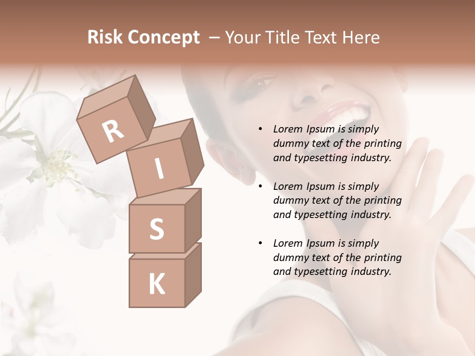 Spa Romantic Hands PowerPoint Template