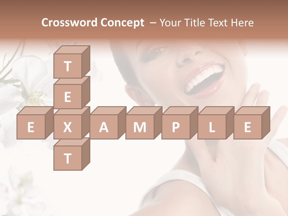 Spa Romantic Hands PowerPoint Template