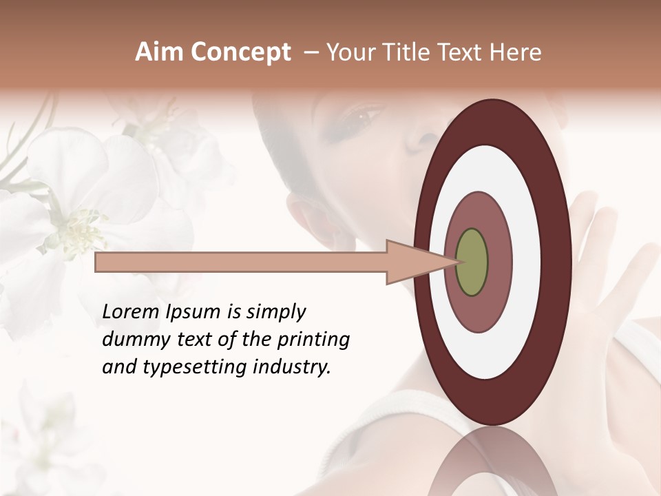 Spa Romantic Hands PowerPoint Template