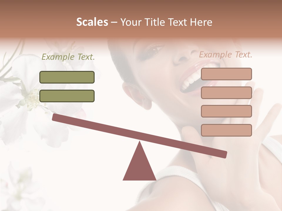 Spa Romantic Hands PowerPoint Template