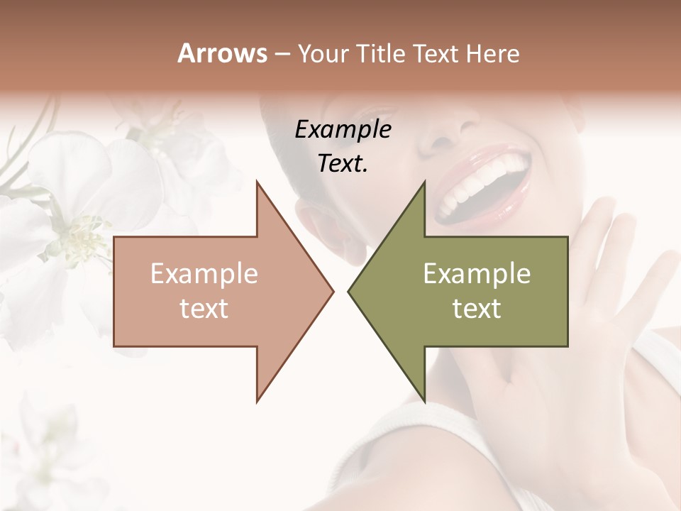 Spa Romantic Hands PowerPoint Template