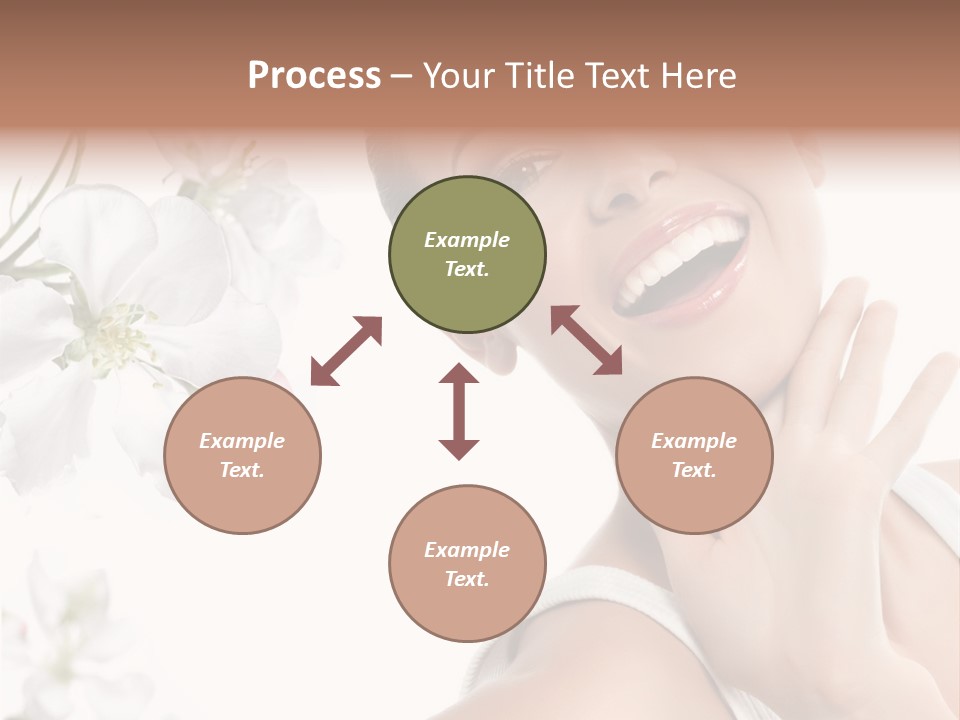 Spa Romantic Hands PowerPoint Template