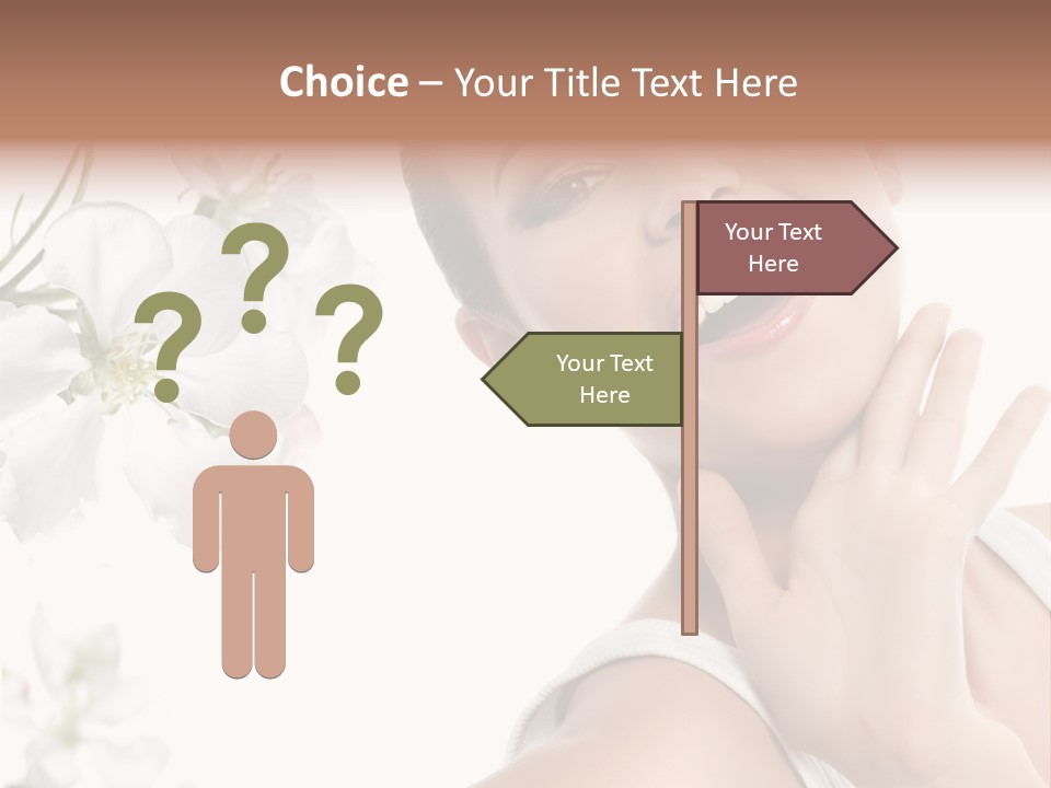 Spa Romantic Hands PowerPoint Template