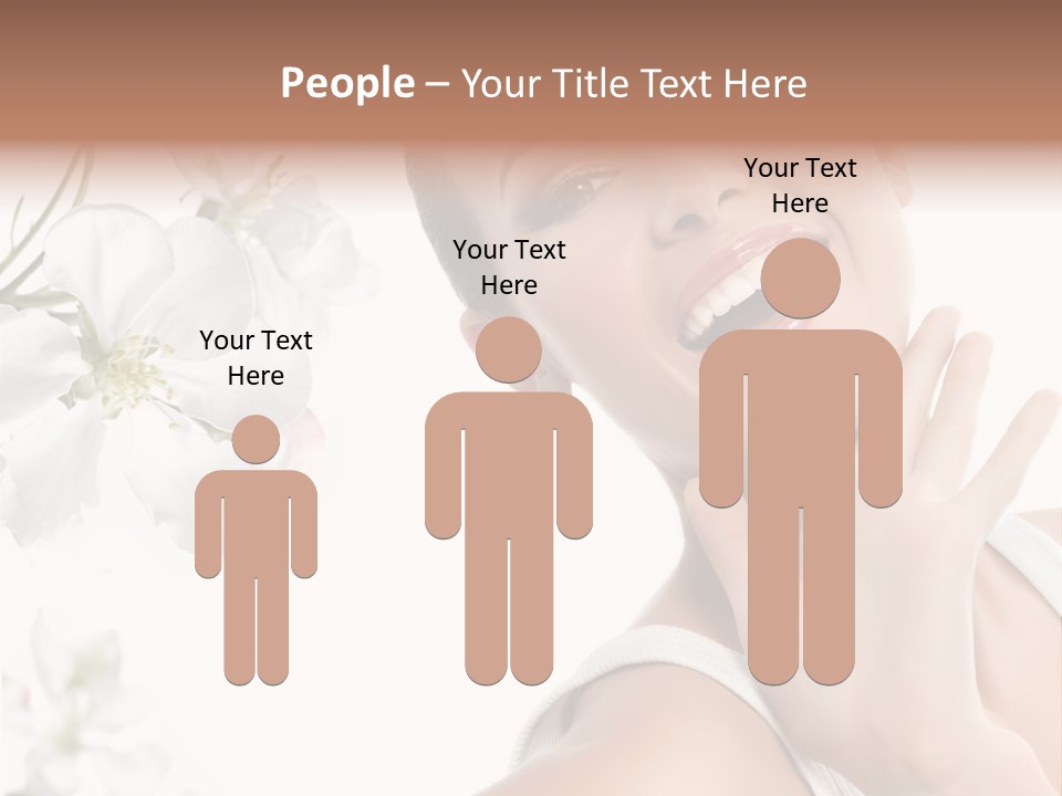 Spa Romantic Hands PowerPoint Template