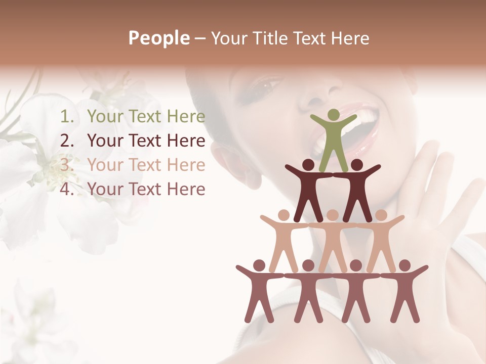 Spa Romantic Hands PowerPoint Template