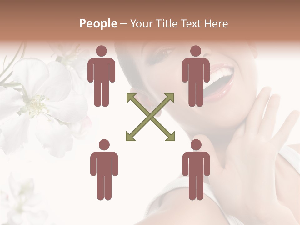 Spa Romantic Hands PowerPoint Template