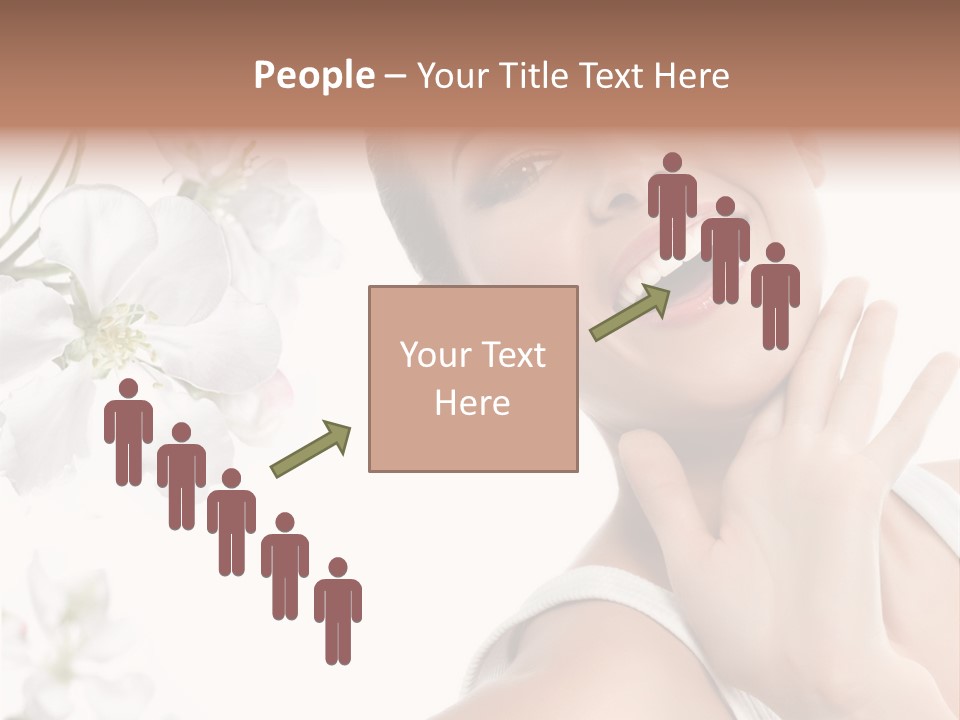 Spa Romantic Hands PowerPoint Template