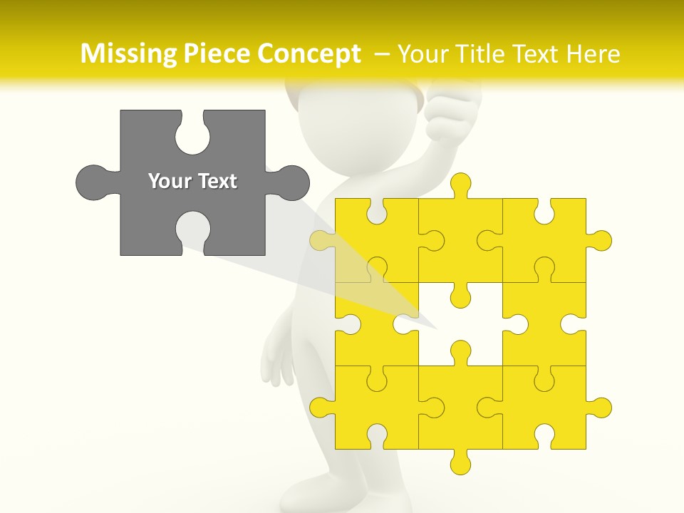 Worker Like Orange PowerPoint Template