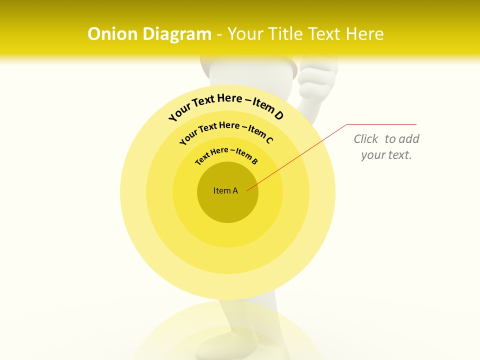 Worker Like Orange PowerPoint Template