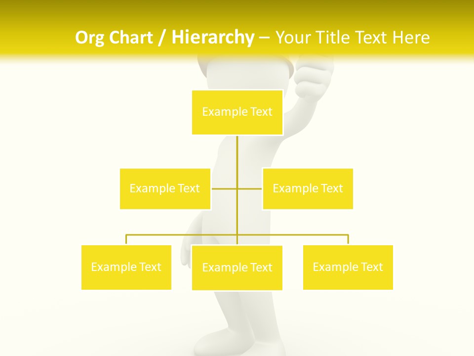 Worker Like Orange PowerPoint Template