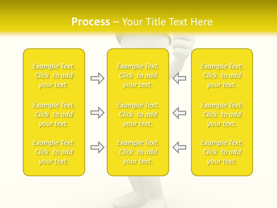Worker Like Orange PowerPoint Template